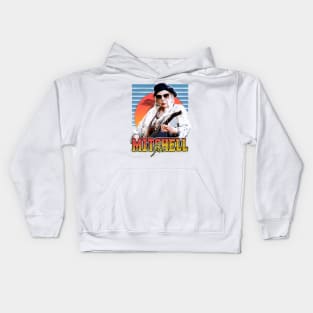 Retro Legends Joni Mitchell // style Flyer Vintag Kids Hoodie